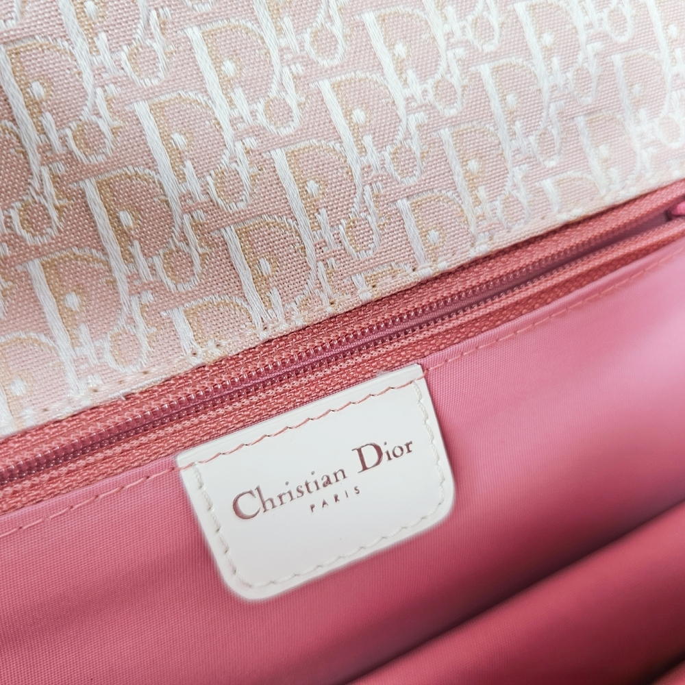 Christian Dior Extremely Rare Pink Trotter Shoulder Bag - Picture 13 of 17